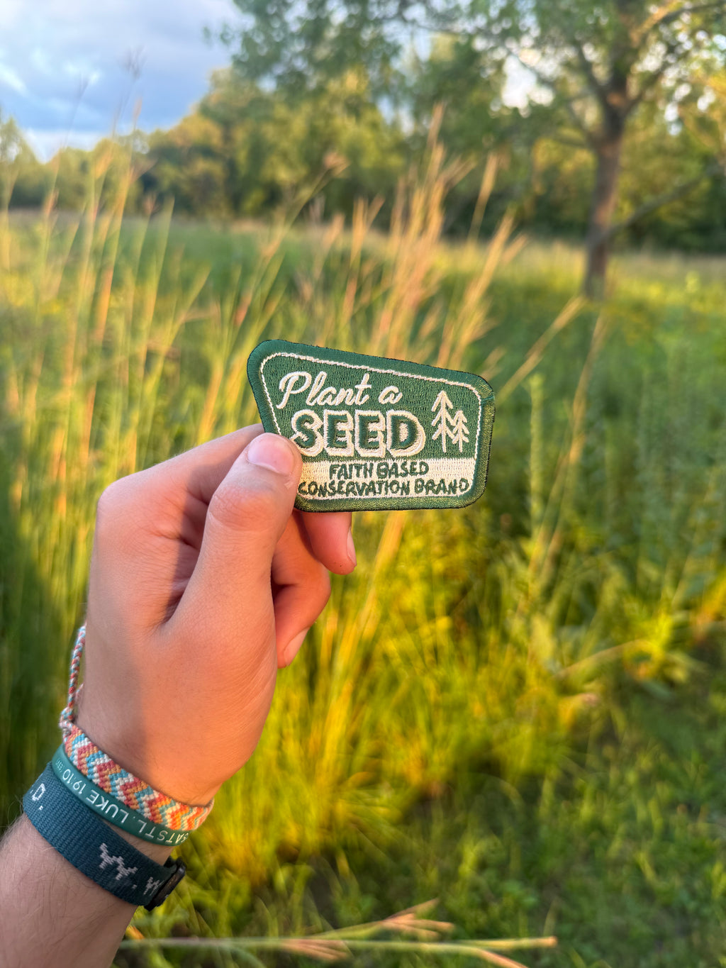 The Original Plant a Seed Iron-on Patch